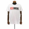 ディーゼル DIESEL Tシャツ メンズ T-DIEGOR-DIV XLサイズ ホワイト A03766-0AAXJ 100 WH
