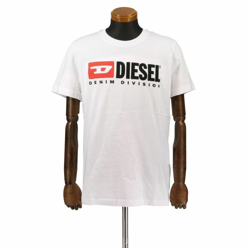 ディーゼル DIESEL Tシャツ メンズ T-DIEGOR-DIV XLサイズ ホワイト A03766-0AAXJ 100 WH