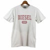 ディーゼル DIESEL Tシャツ メンズ T-DIEGOR-K46 Mサイズ グレー A03824-0GRAI 9CB GY