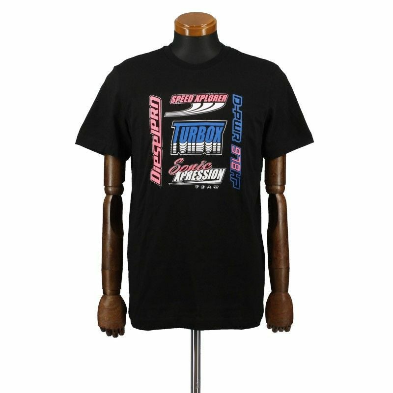 ディーゼル DIESEL Tシャツ メンズ T-DIEGOS-K38 XSサイズ ブラック A02377-0AAXJ 9XX BK