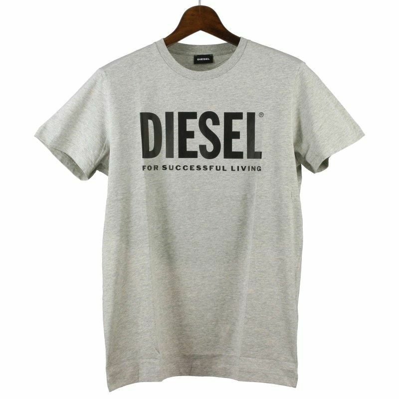 ディーゼル DIESEL Tシャツ メンズ T-DIEGOS-LOGO Sサイズ グレー SXED-0AAXJ 912 GRY