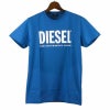 ディーゼル DIESEL Tシャツ メンズ T-DIEGOS-LOGO Sサイズ ブルー SXED-0AAXJ 811 BU