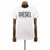 ディーゼル DIESEL Tシャツ メンズ T-DIEGOS-LOGO Sサイズ ホワイト SXED-0AAXJ 100 WH