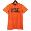ディーゼル DIESEL Tシャツ メンズ T-DIEGOS-LOGO XSサイズ オレンジ SXED-0AAXJ 38L OR