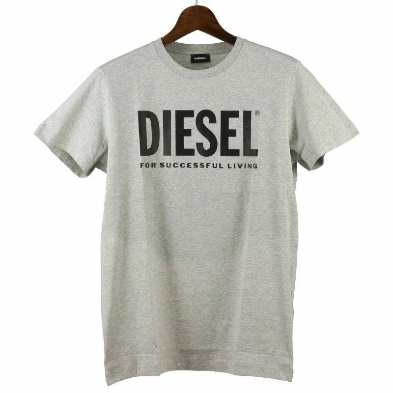 ディーゼル DIESEL Tシャツ メンズ T-DIEGOS-LOGO XSサイズ グレー SXED-0AAXJ 912 GRY