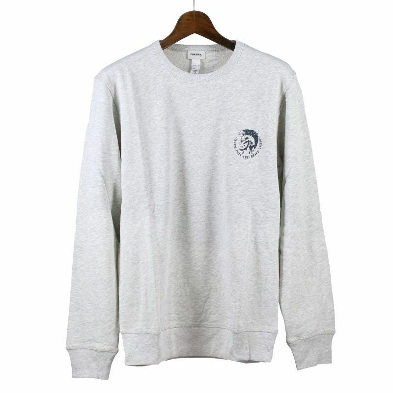 ディーゼル DIESEL トレーナー メンズ グレー Mサイズ 00CS7C-0CAND 912 GRAY