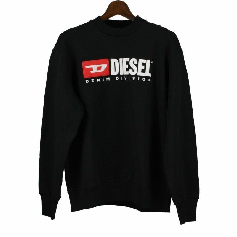 ディーゼル DIESEL トレーナー メンズ ブラック Sサイズ 00SHEP-0CATK