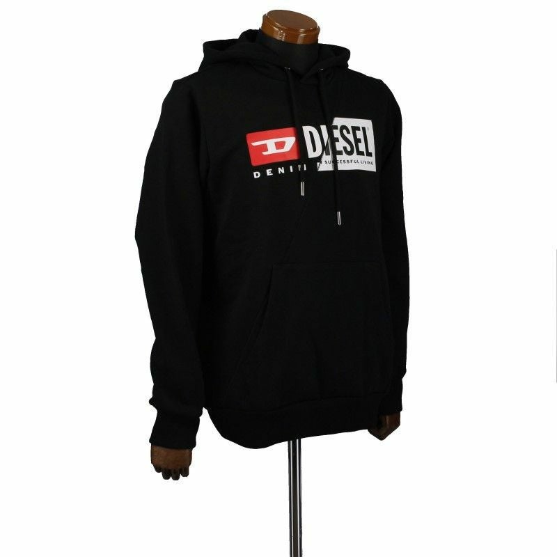 ディーゼル DIESEL パーカー メンズ ブラック Sサイズ A00339-0IAJH