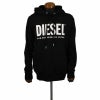 ディーゼル DIESEL パーカー メンズ ブラック XSサイズ 00SAQJ-0BAWT 900 BK