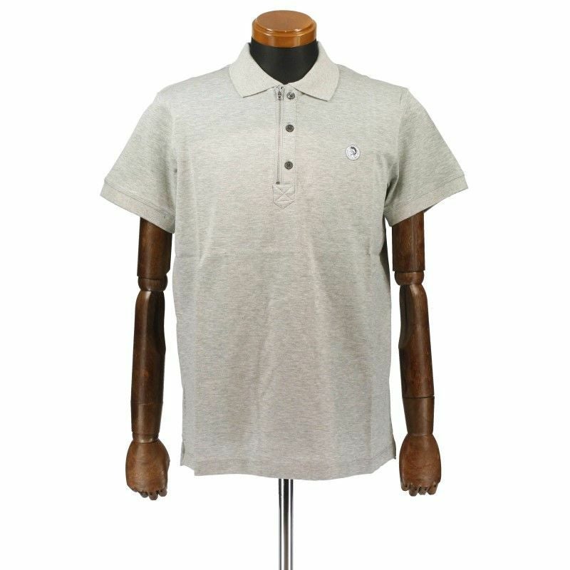 ディーゼル DIESEL ポロシャツ メンズ T-HART Mサイズ グレー SJ6N-0CATI 912 GRY