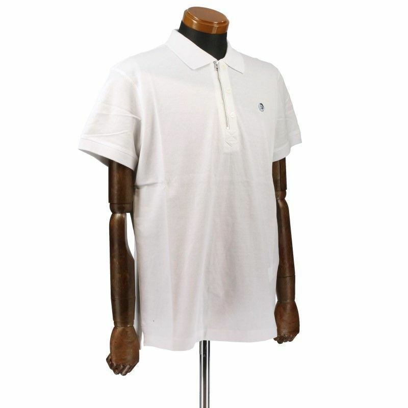 ディーゼル DIESEL ポロシャツ メンズ T-HART Mサイズ ホワイト SJ6N-0CATI 100 WH