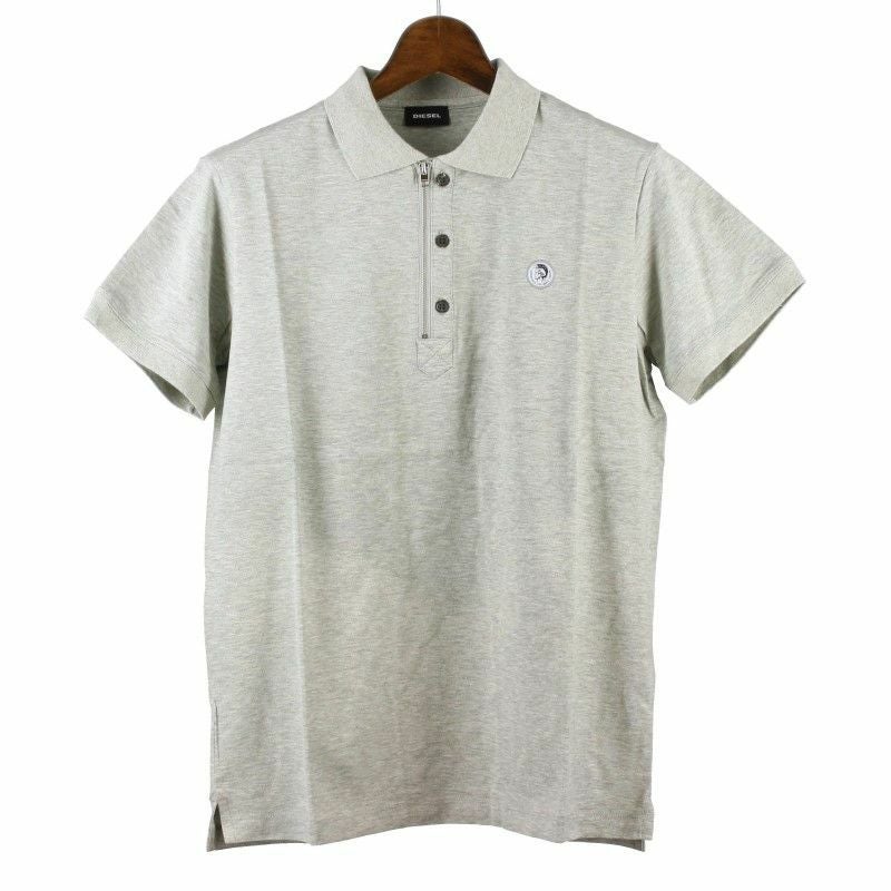 ディーゼル DIESEL ポロシャツ メンズ T-HART Sサイズ グレー SJ6N