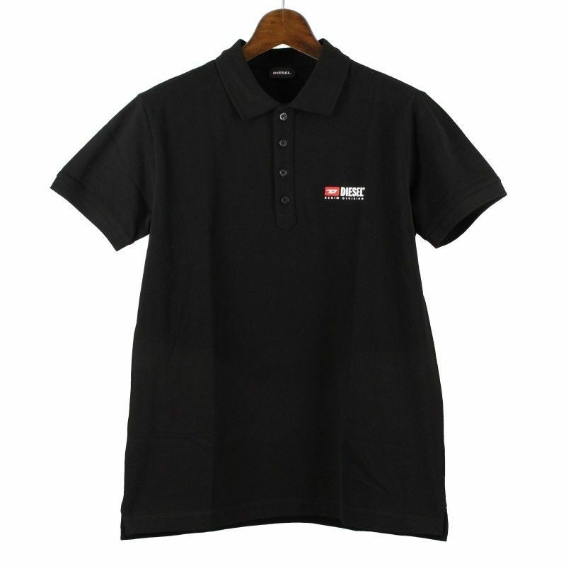 ディーゼル DIESEL ポロシャツ メンズ T-WEET-DIV Sサイズ ブラック