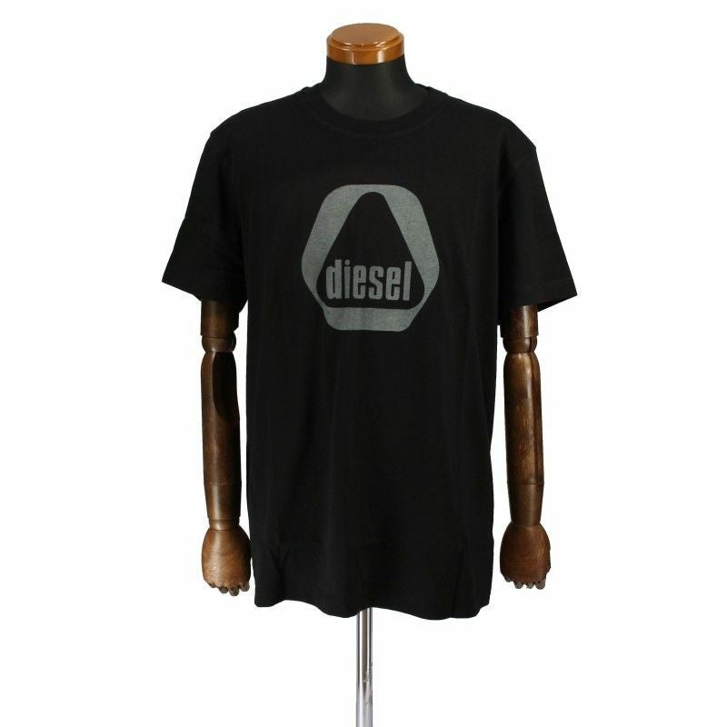 ディーゼル Tシャツ メンズ T DIEGER G10 Lサイズ ブラック A09674 0CATM 900 BK