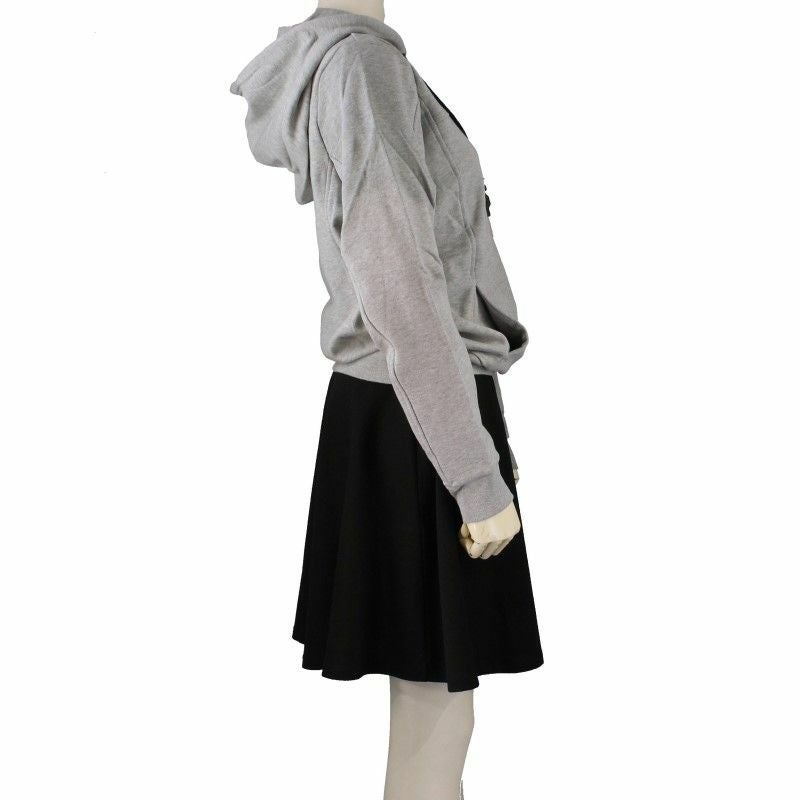 ディーゼル DIESEL パーカー レディース グレー XSサイズ 00S2JF-0PAZF ZIP 9CA GRAY