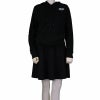 ディーゼル DIESEL パーカー レディース ブラック XXSサイズ 00S2JF-0PAZF ZIP 900 BK
