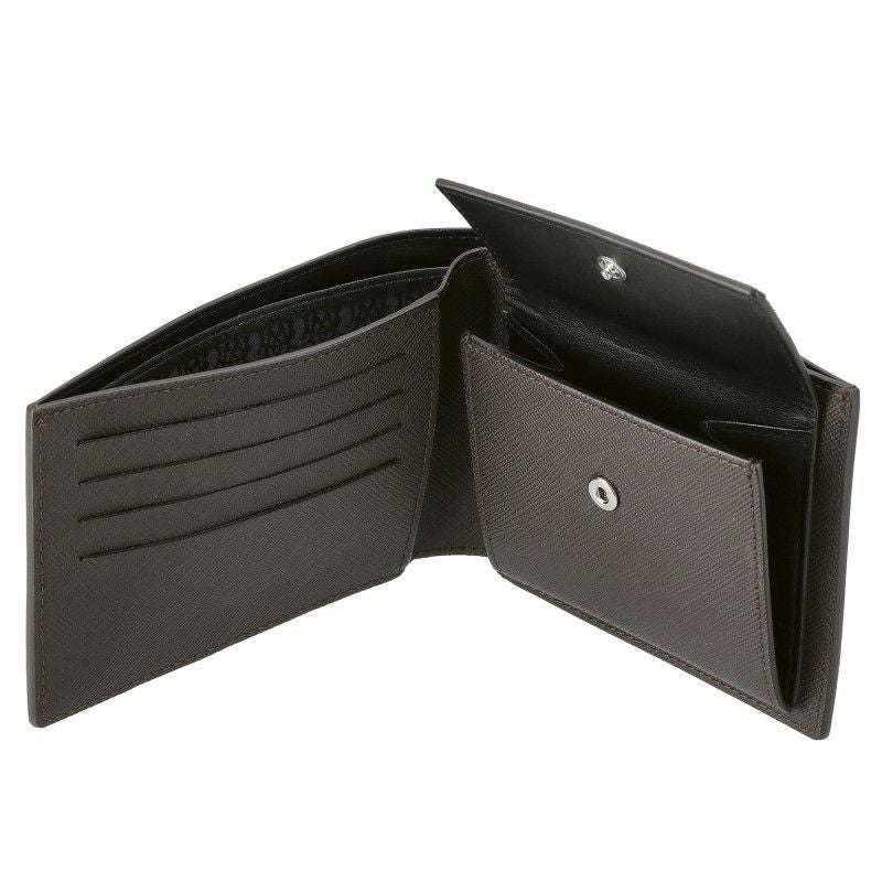dunhill ダンヒル 二つ折り財布 メンズ ブラウン 22R2P10PS201R