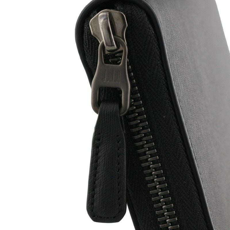 ダンヒル dunhill 長財布 メンズ ブラック 21FS218SG001R GUNMETAL BLACK