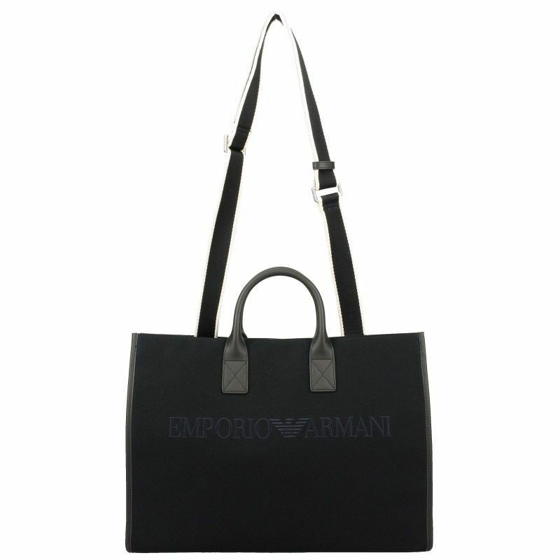 EMPORIO ARMANI エンポリオ アルマーニ トートバッグ メンズ ネイビー Y4N173 Y198E 87872 ロゴ A4