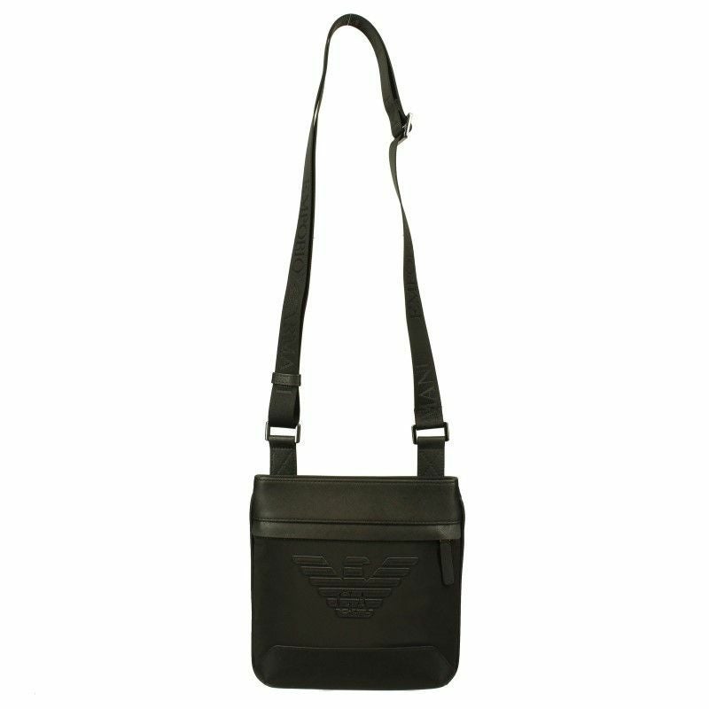 エンポリオアルマーニ　EMPIRIO ARMANI レザー ボディバッグ EMPORIO ARMANI エンポリオアルマーニ ショルダーバッグ Y4M185 Y138E