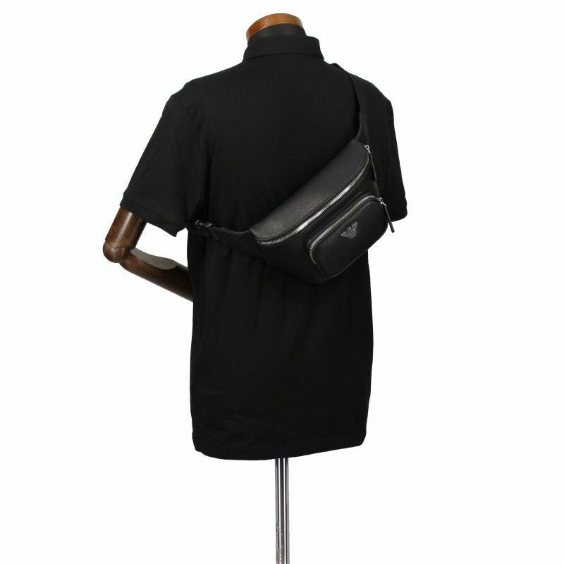 エンポリオアルマーニ EMPORIO ARMANI ボディバッグ メンズ ブラック