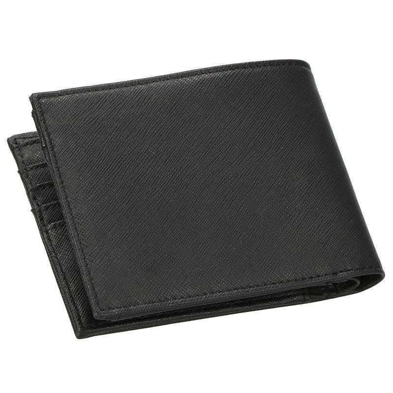 EMPORIO ARMANI エンポリオアルマーニ 二つ折り財布 メンズ ブラック