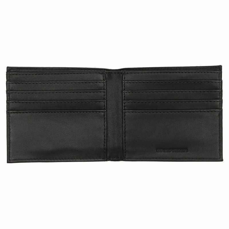 エンポリオ アルマーニ EMPORIO ARMANI 二つ折り財布 メンズ ブラック Y4R168 Y143J 81072