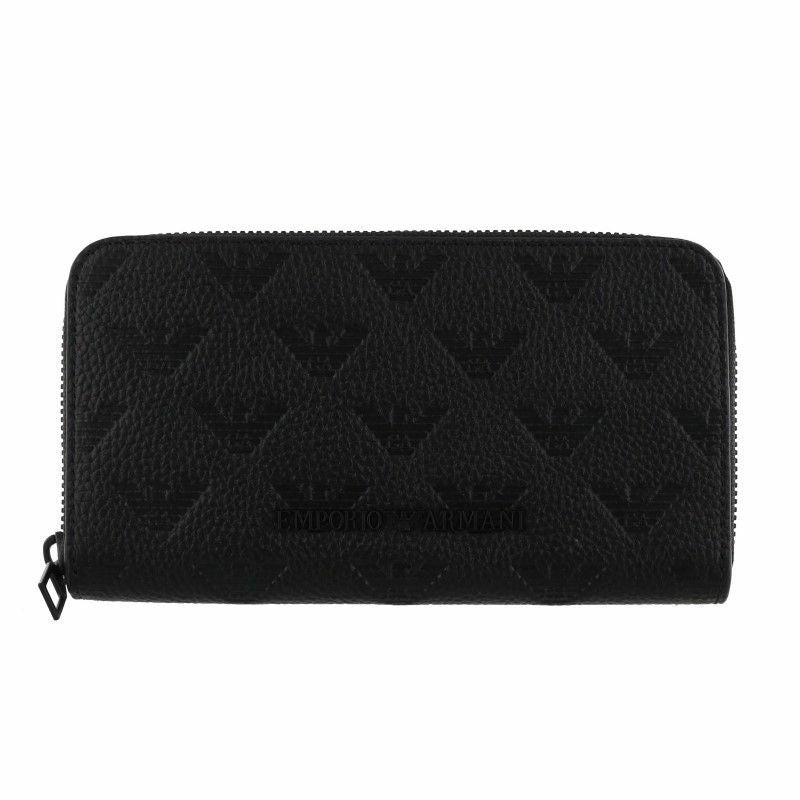 エンポリオアルマーニ EMPORIO ARMANI 長財布 メンズ ブラック YEME49