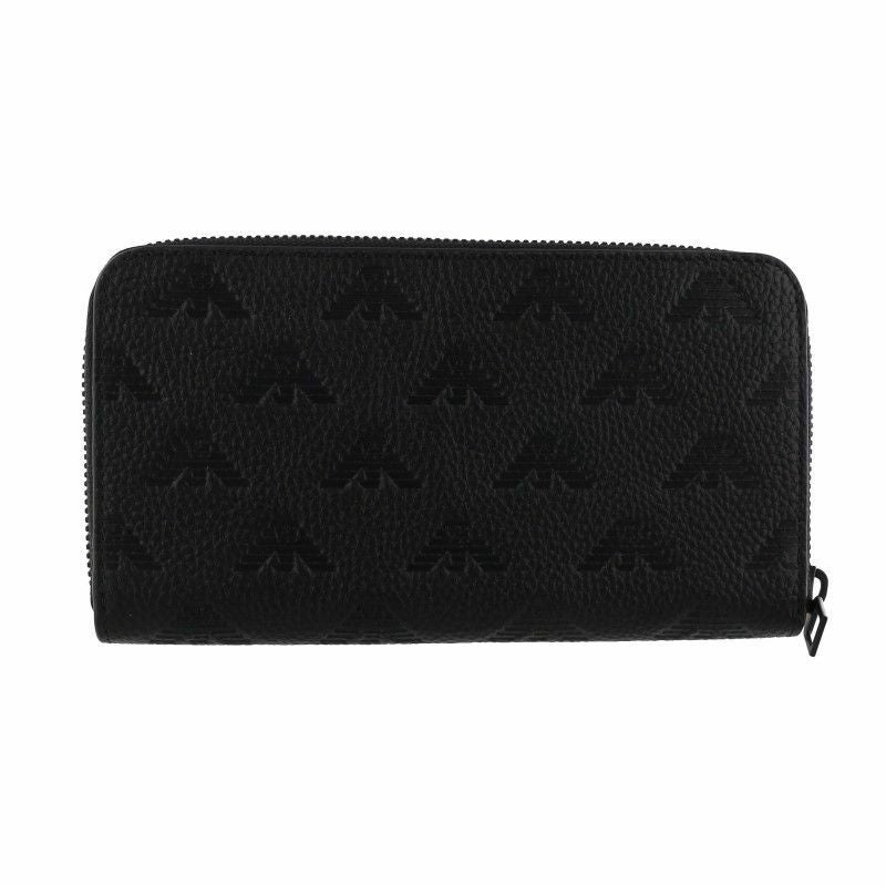 エンポリオアルマーニ EMPORIO ARMANI 長財布 メンズ ブラック YEME49 Y142V 81072 BLACK