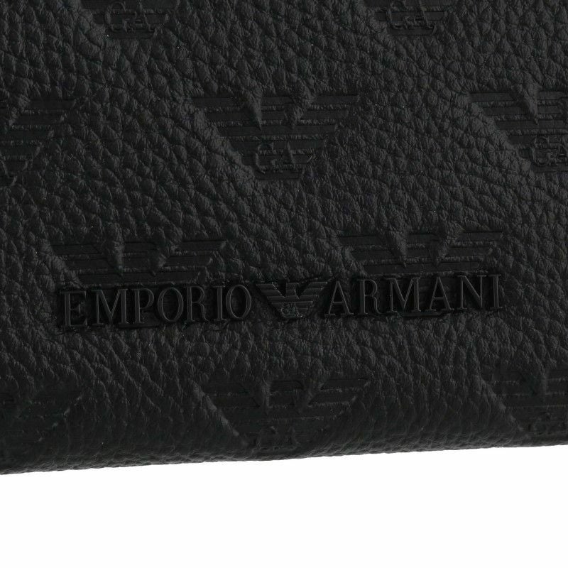 エンポリオアルマーニ EMPORIO ARMANI 長財布 メンズ ブラック YEME49 Y142V 81072 BLACK
