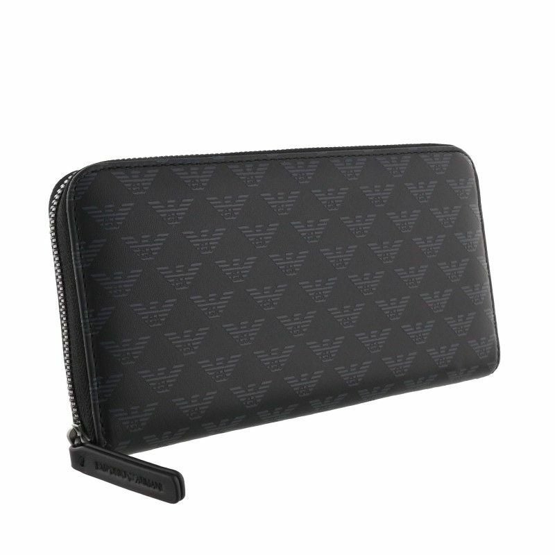 エンポリオアルマーニ EMPORIO ARMANI 長財布 メンズ ブラック YEME49 YTO2J 84284 BLACK B.