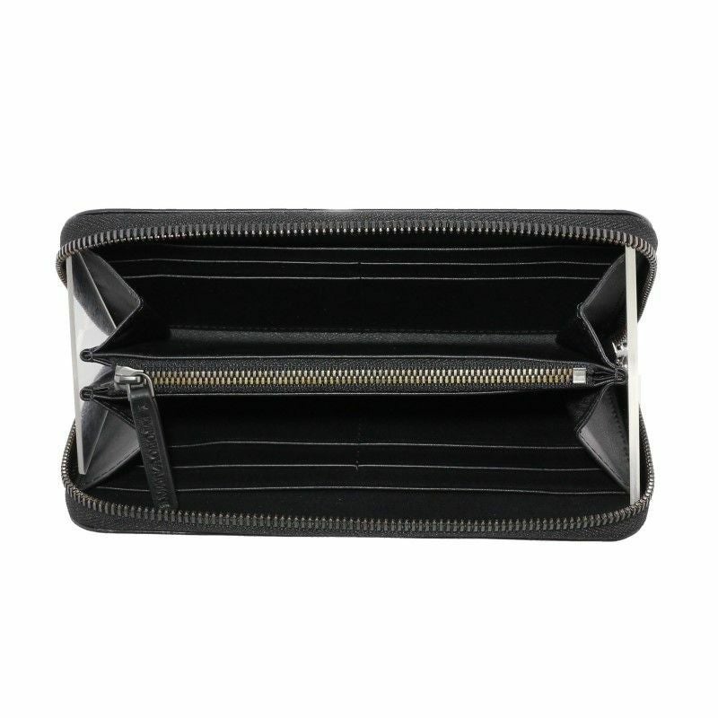 エンポリオアルマーニ EMPORIO ARMANI 長財布 メンズ ブラック YEME49 YTO2J 84284 BLACK B.