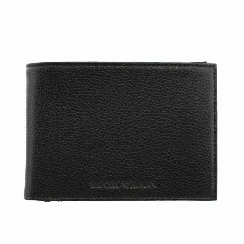 エンポリオアルマーニ EMPORIO ARMANI 二つ折り財布 メンズ ブラック Y4R222 YEW1E 81072