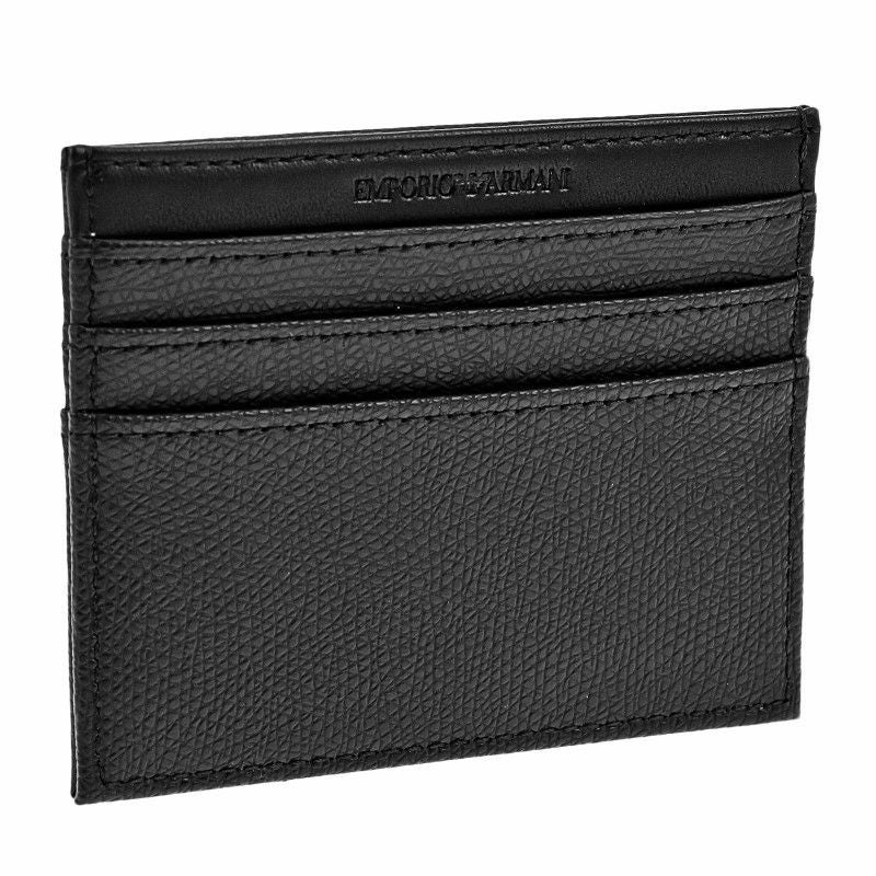 エンポリオアルマーニ EMPORIO ARMANI 二つ折り財布 メンズ ブラック Y4R237 YLA0E 81072 BLACK