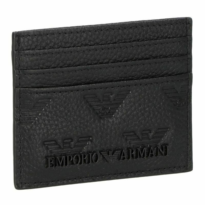 エンポリオ アルマーニ EMPORIO ARMANI カードケース メンズ ブラック YEM320 Y142V 81072