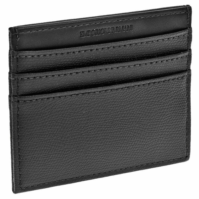 エンポリオアルマーニ EMPORIO ARMANI カードケース メンズ ブラック Y4R173 YLA0E 81072 BLACK