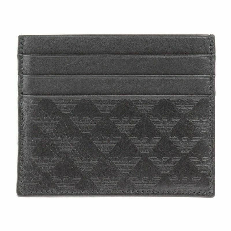 エンポリオアルマーニ EMPORIO ARMANI カードケース メンズ ブラック YEM320 YC043 80001 BLACK
