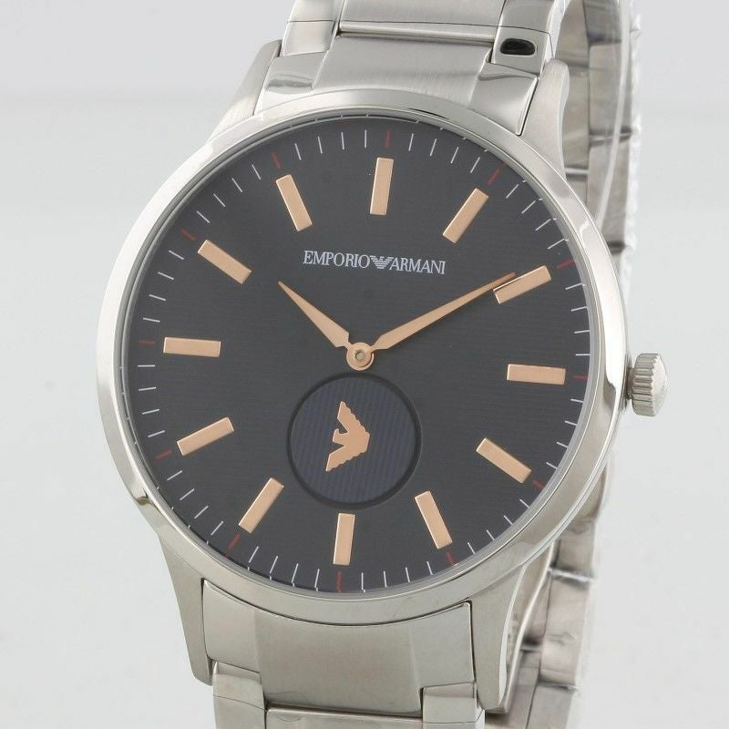 エンポリオアルマーニ EMPORIO ARMANI 腕時計 メンズ AR11137 RENATO レナート ブラック