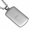 EMPORIO ARMANI エンポリオ アルマーニ ネックレス メンズ レディース シルバー ブラック EGS1921040