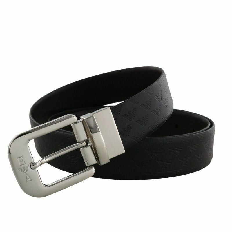 新品 アルマーニ EMPORIO ARMANI ベルト ブラック/アフターダーク エンポリオ アルマーニ EMPORIO ARMANI ベルト メンズ ブラック Y4S070
