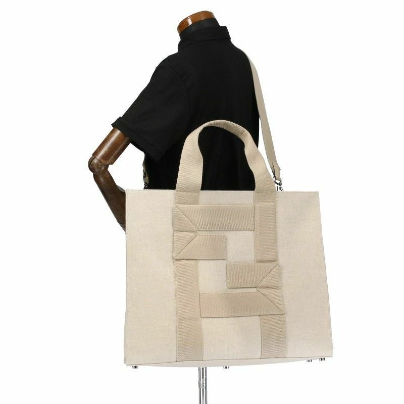 FENDI フェンディ トートバッグ レディース ホワイト 7VA558 AHU6