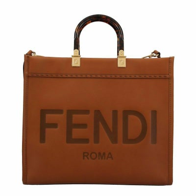 フェンディ FENDI トートバッグ レディース ブラウン 8BH386 ABVL 