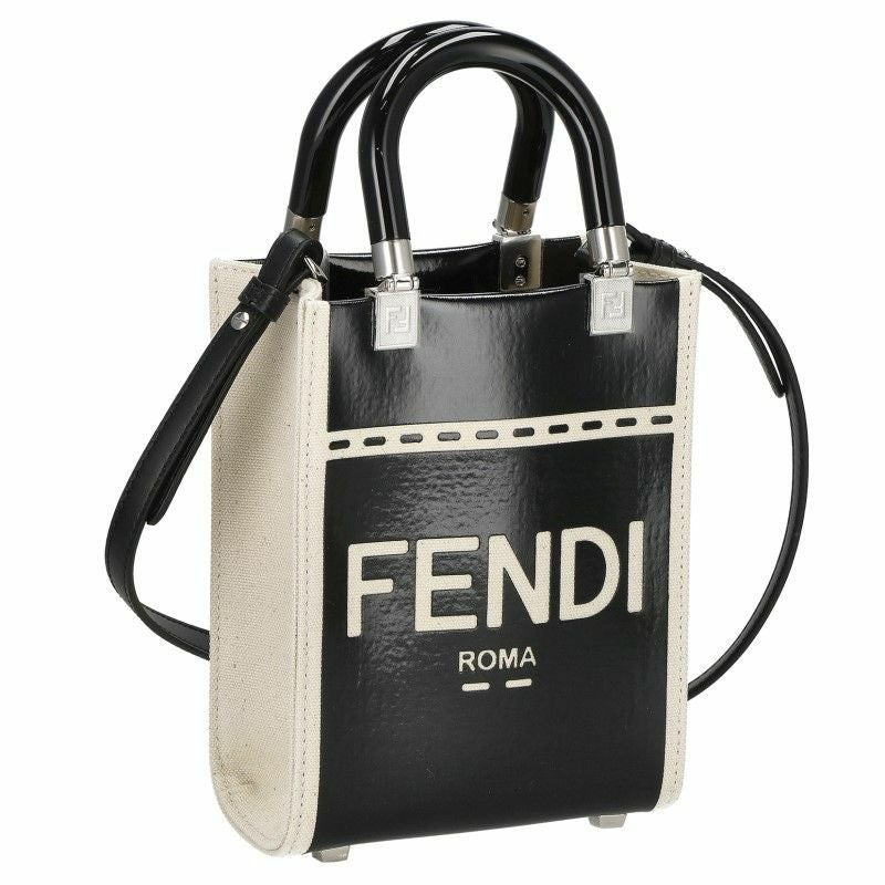 FENDI(フェンディ) ショルダーバッグ カモン ナノ 7AS219 パープル ミニバッグ/ストラップ着脱可/2way レザー FENDI(フェンディ) ショルダーバッグ カモン ナノ 7AS219 パープル