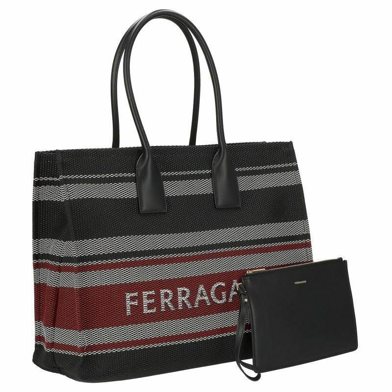 フェラガモ トートバッグ レディース ブラック Ferragamo 241298 DG/NE