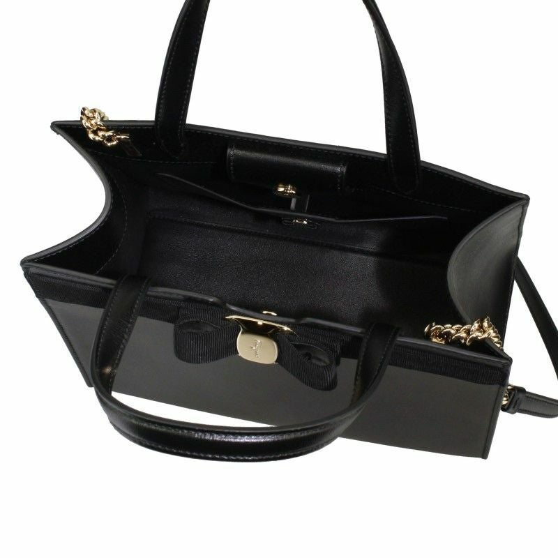 フェラガモ Ferragamo トートバッグ レディース ブラック 21I290 734058 NERO