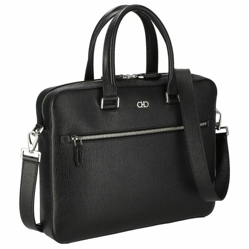 フェラガモ Ferragamo ビジネスバッグ メンズ ダブル・ガンチー