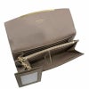 フェラガモ Ferragamo 長財布 ガンチーノ クリップ グレージュ 22D150 0714922 CARAWAY SEED