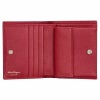 フェラガモ Ferragamo 二つ折り財布 レディース レッド 22D780 746643 LIPSTICK