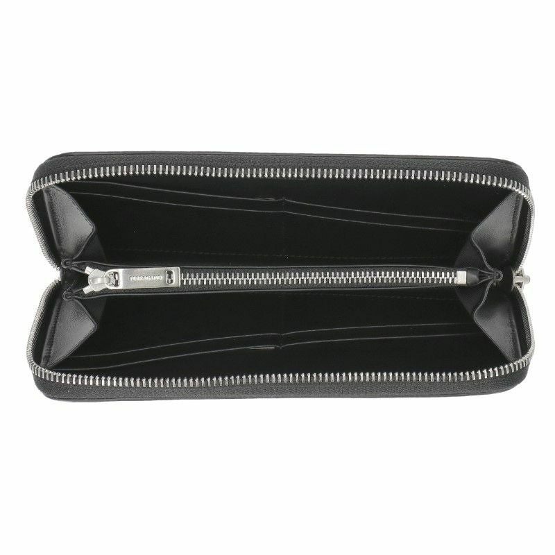 フェラガモ Ferragamo 長財布 メンズ ブラック 661212 NER