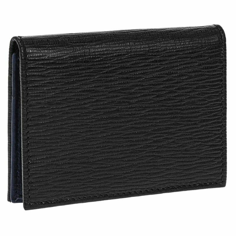 フェラガモ Ferragamo カードケース メンズ ブラック 66A062 0685949 NERO FJORD BLUE